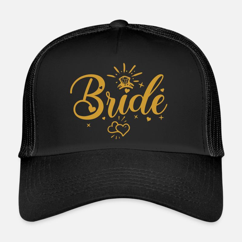 Mariée Casquette trucker 