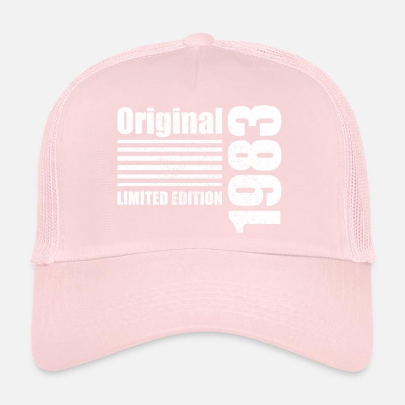 1983 Année Original Édition Limitée Casquette trucker 