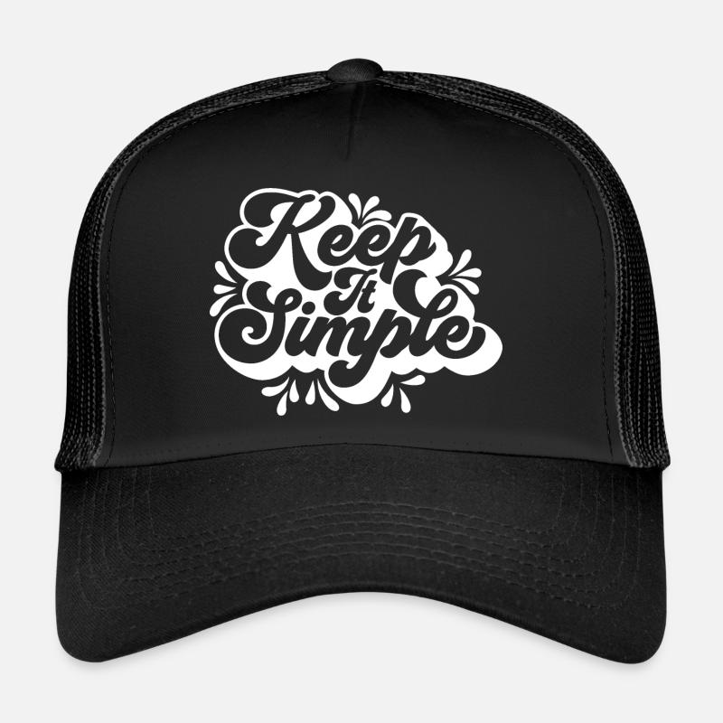 Keep it simple Casquette trucker 