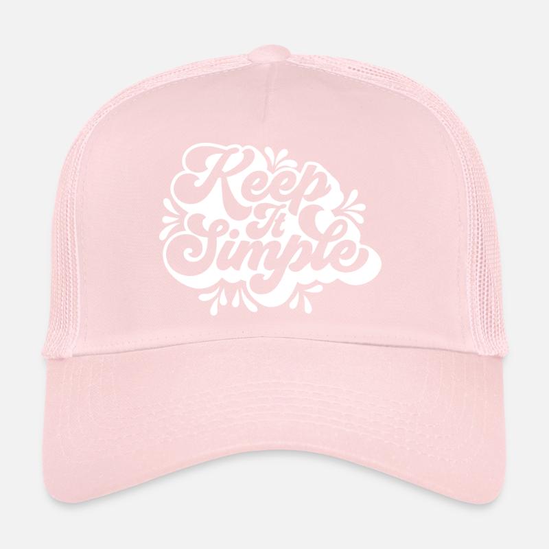Keep it simple Casquette trucker 