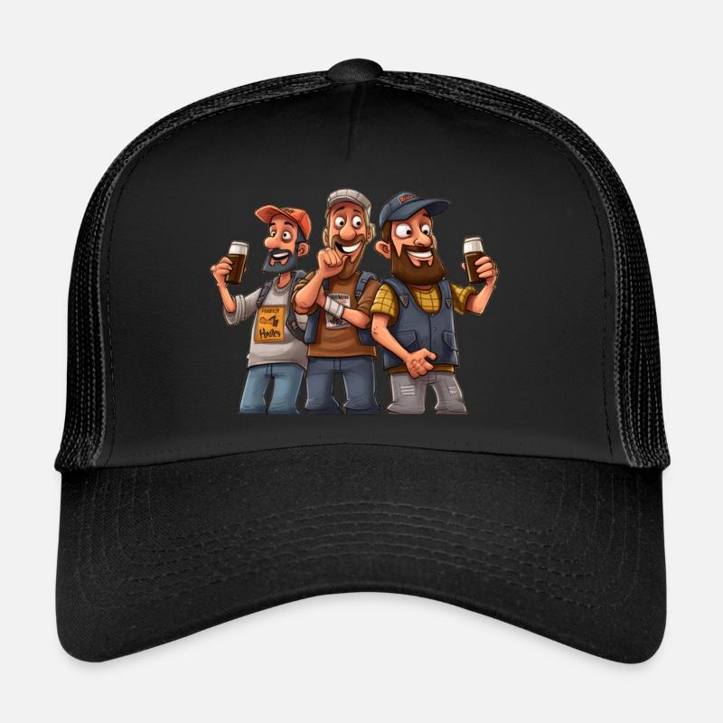 Brew Crew: Entfesseln Sie den Geist der Bierbande Trucker Cap