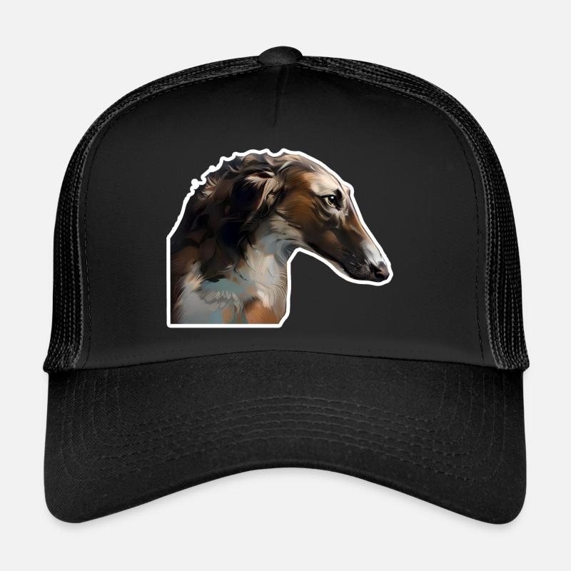 Russischer Windhund Barsoi Trucker Cap