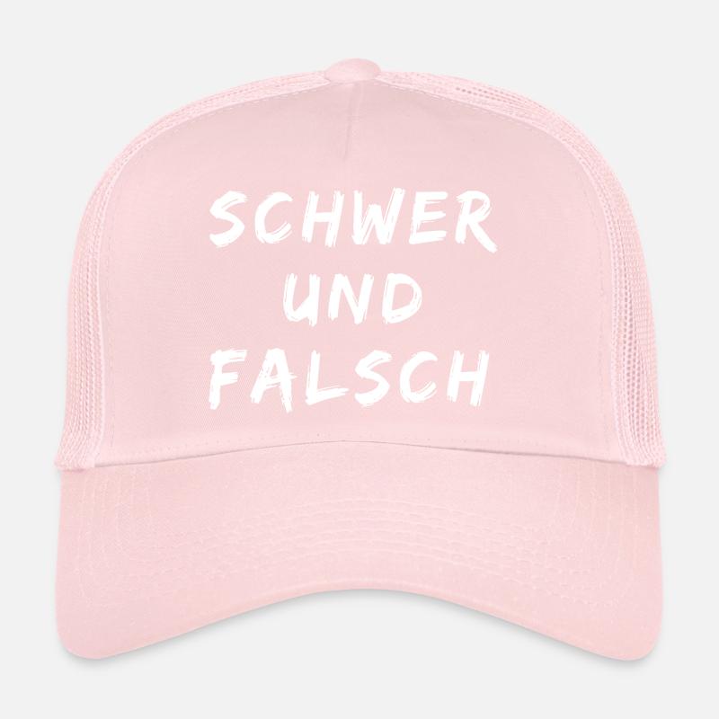 SCHWER UND FALSCH Trucker Cap