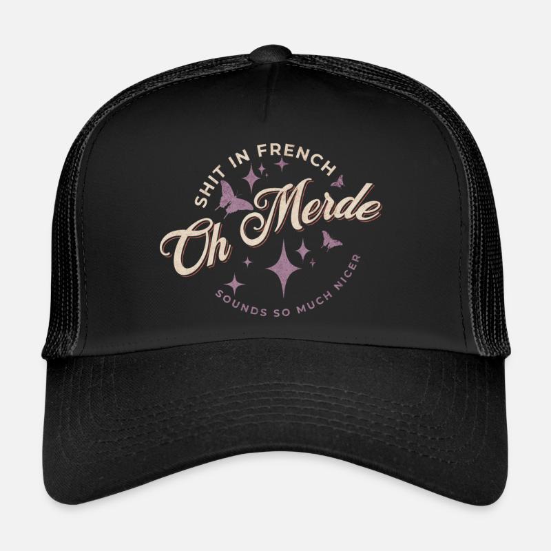 Oh Merde Casquette trucker 