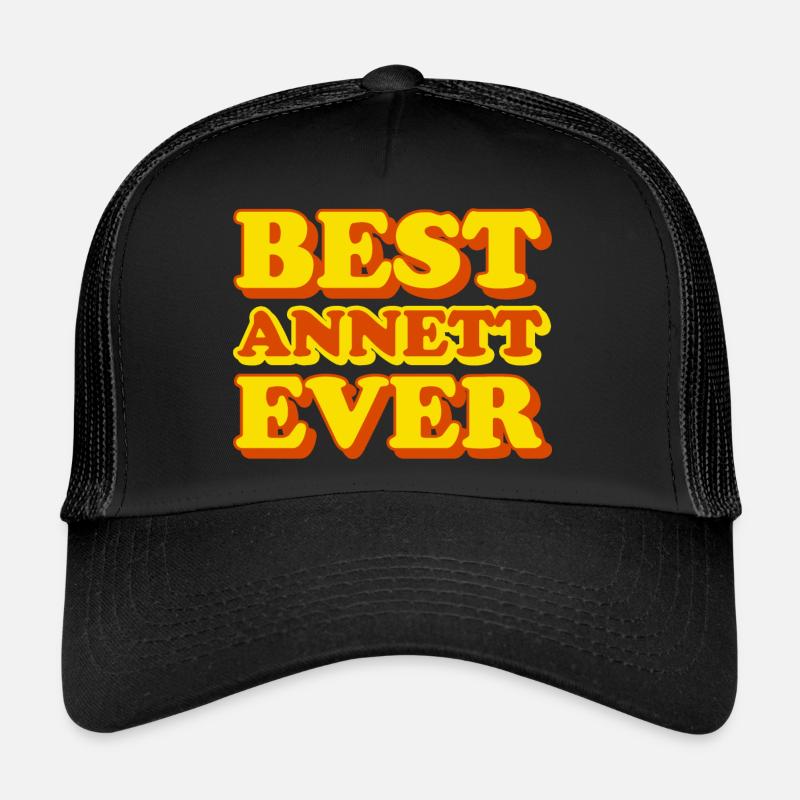 Annett First name Funny gift Trucker Cap