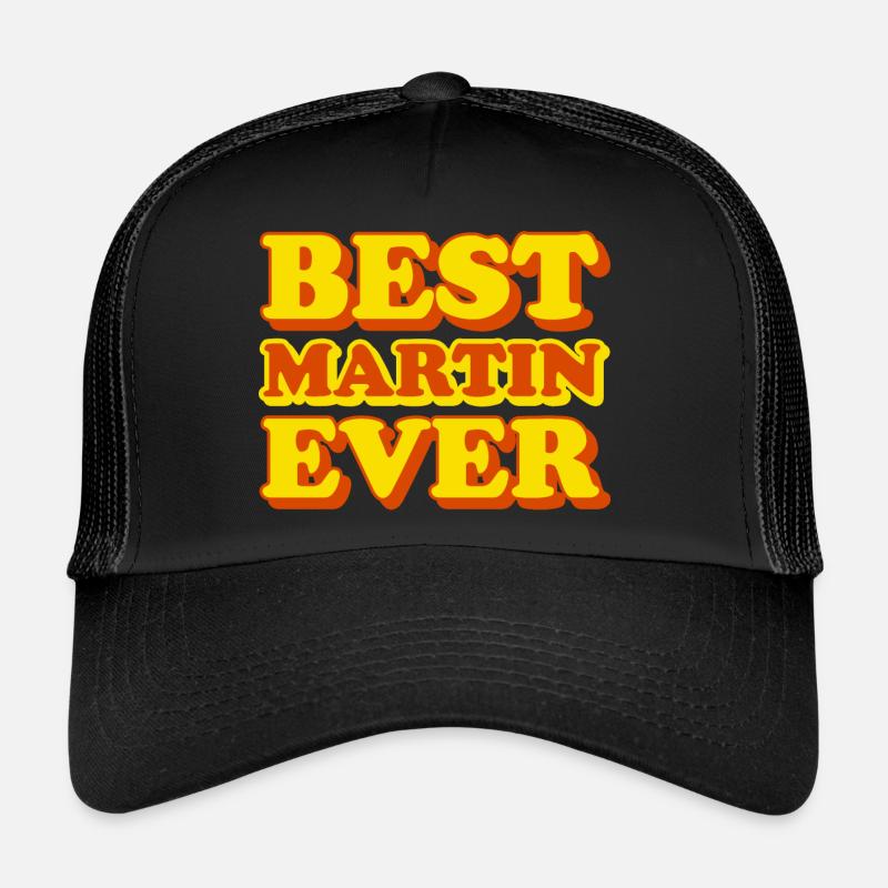 Martin First name Funny gift Trucker Cap