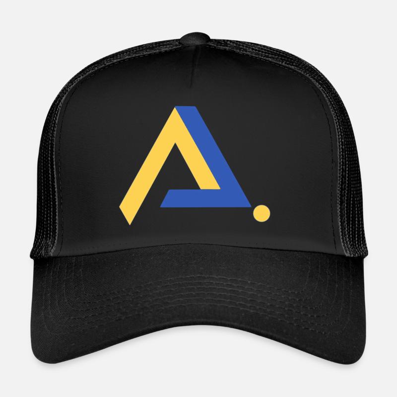 A.yellow blue Trucker Cap