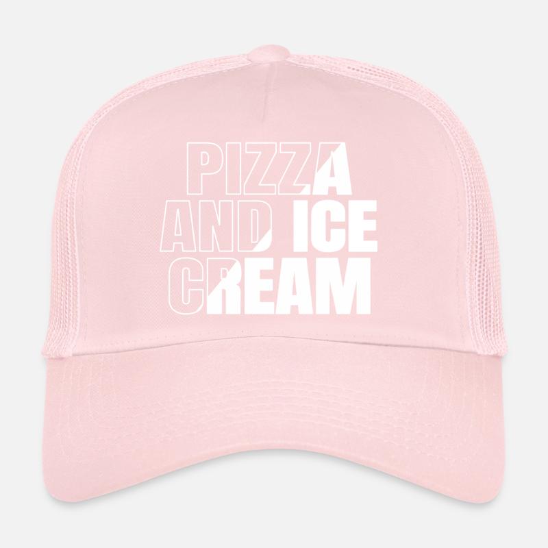 Art de la crème glacée au chocolat Casquette trucker 