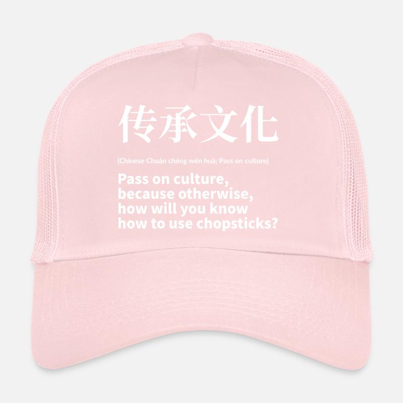 Dicton chinois Casquette trucker 