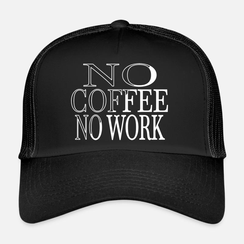 latte fatigué lait café cadeau idée boisson Casquette trucker 