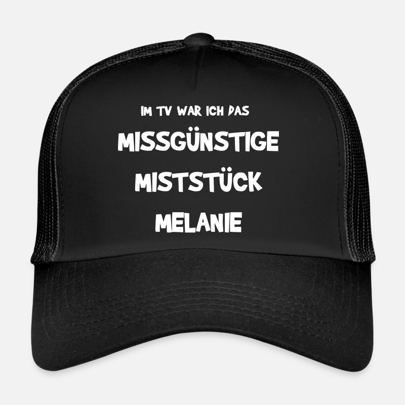 Fasching - Trucker Cap - Schwarz/Schwarz