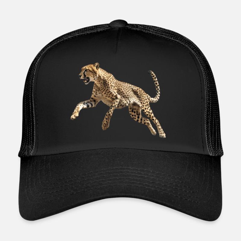 Gepard - Trucker Cap - Schwarz/Schwarz