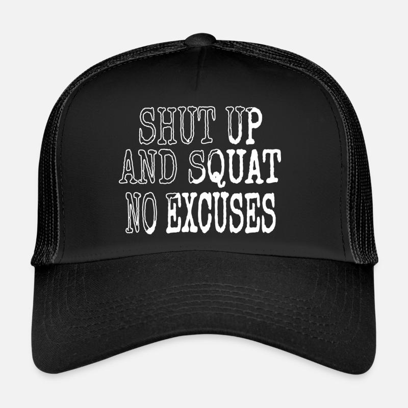 Déclaration de blague défensive Churrascada Winter Casquette trucker 