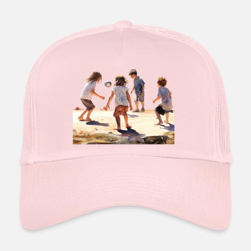 Children develop social skills Trucker Cap