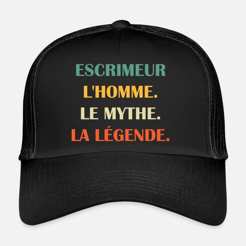 Escrimeur Casquette trucker 