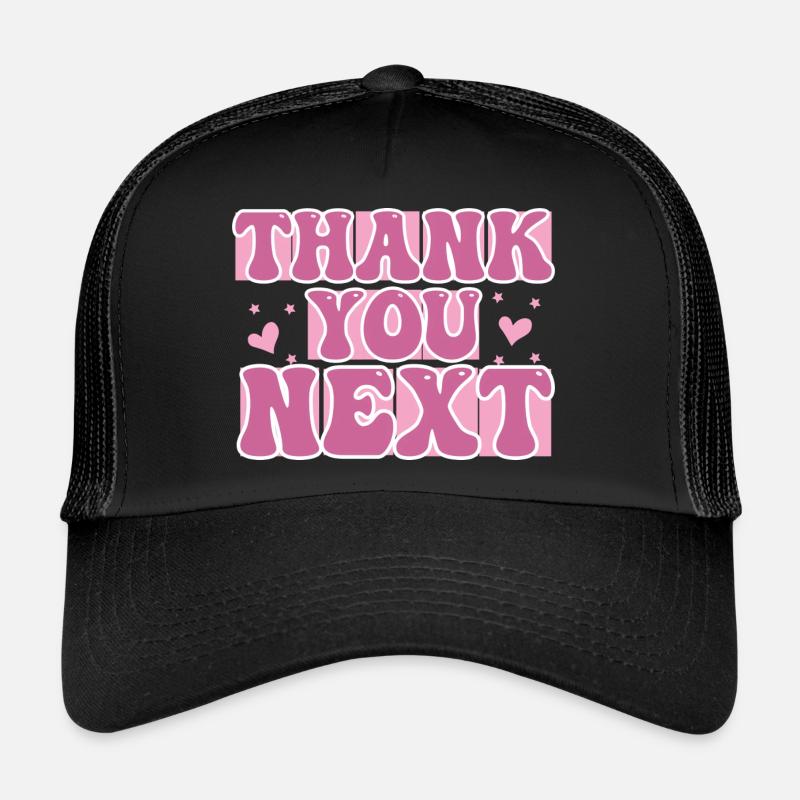 Citation de fille Merci Prochaine Ex Relation Casquette trucker 