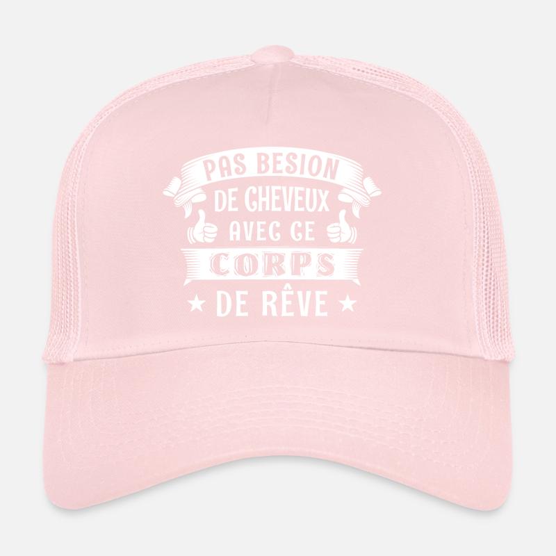 cheveux Casquette trucker 