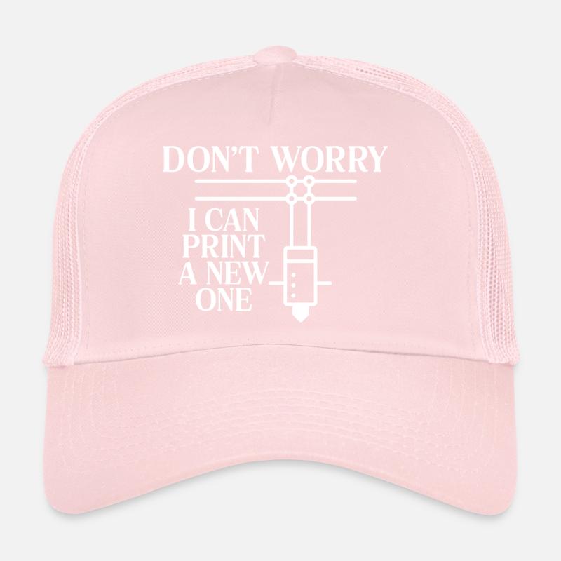Ich Drucke Es Einfach Neu - 3D Drucker 3D Druck Trucker Cap