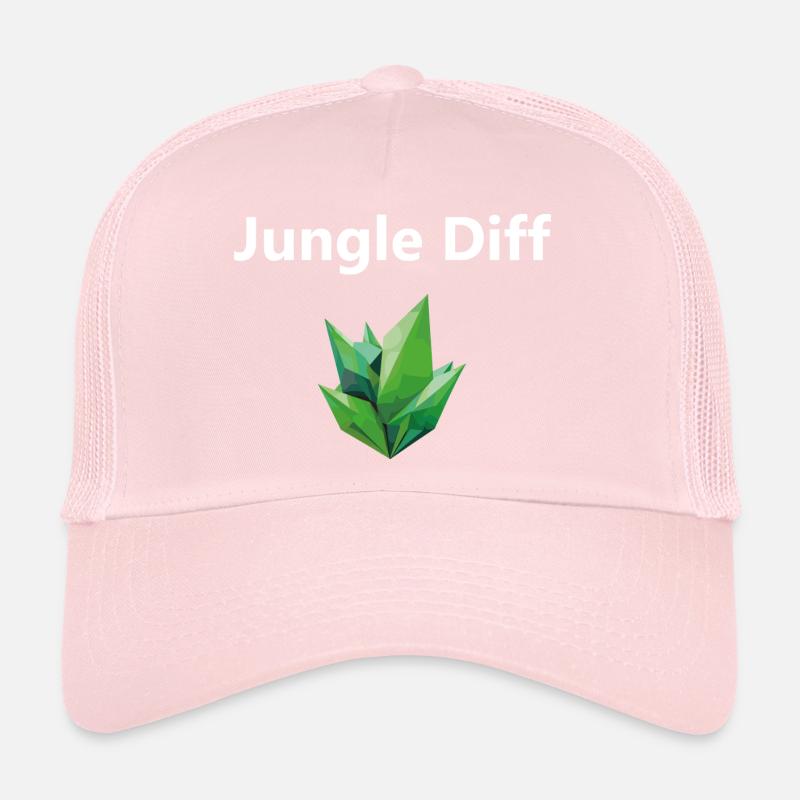 Diff League Legend Jungle Blanc Casquette trucker 