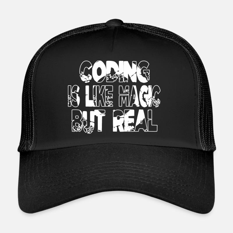 Solutions informatiques Happy Present Communauté de développeurs Casquette trucker 
