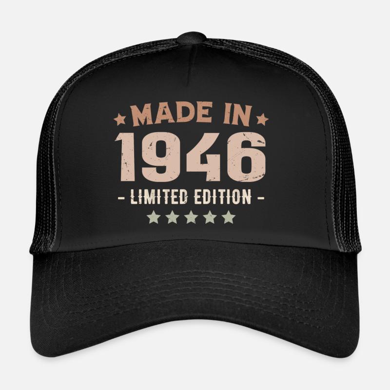Made in 1946 Anniversary Gift 1946 Vintage 1946 Trucker Cap