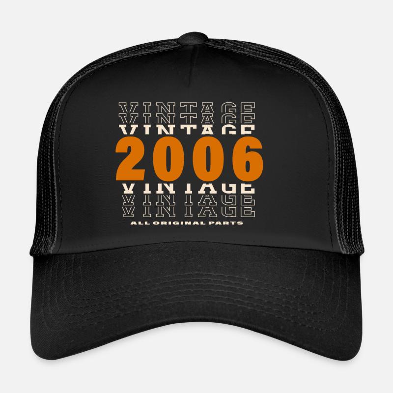 2006: Vintage - 18th Anniversary Trucker Cap