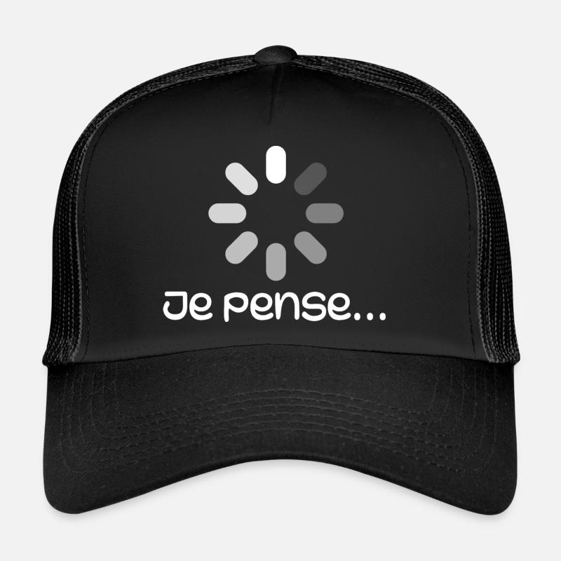 Grafisches Wort, denke ich - lustig Trucker Cap
