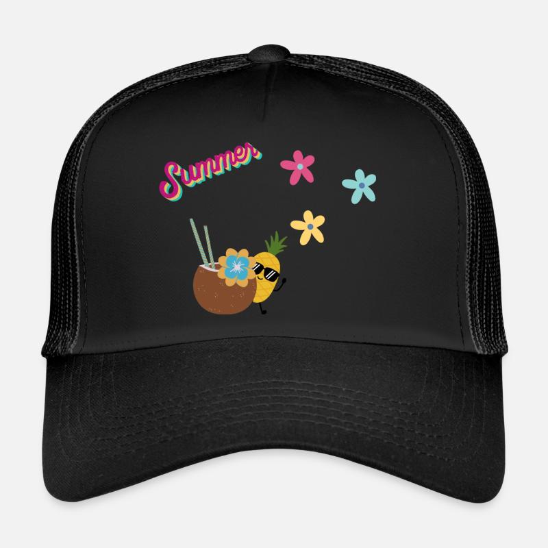 Summer Ananas Trucker Cap
