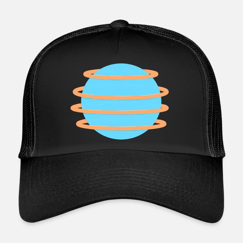 Retro orb simple design for art purists! Trucker Cap