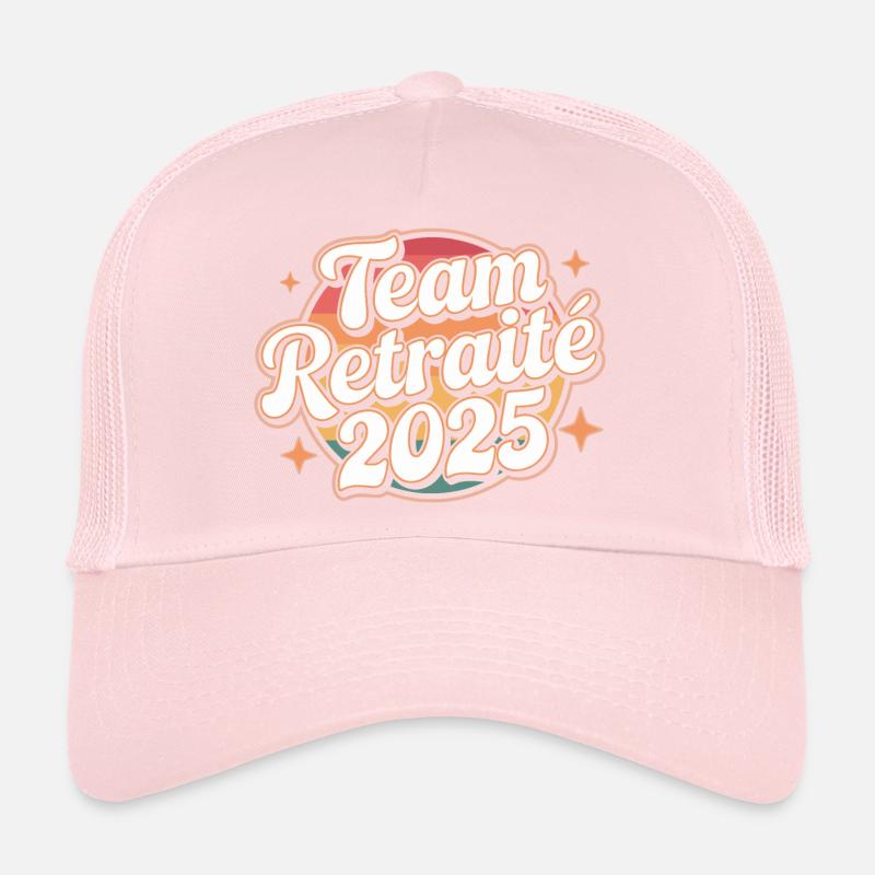 Team retraité 2025 Casquette trucker 