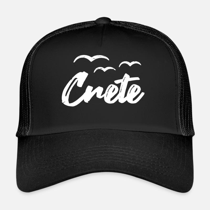 Crète Grèce Île Crète Casquette trucker 