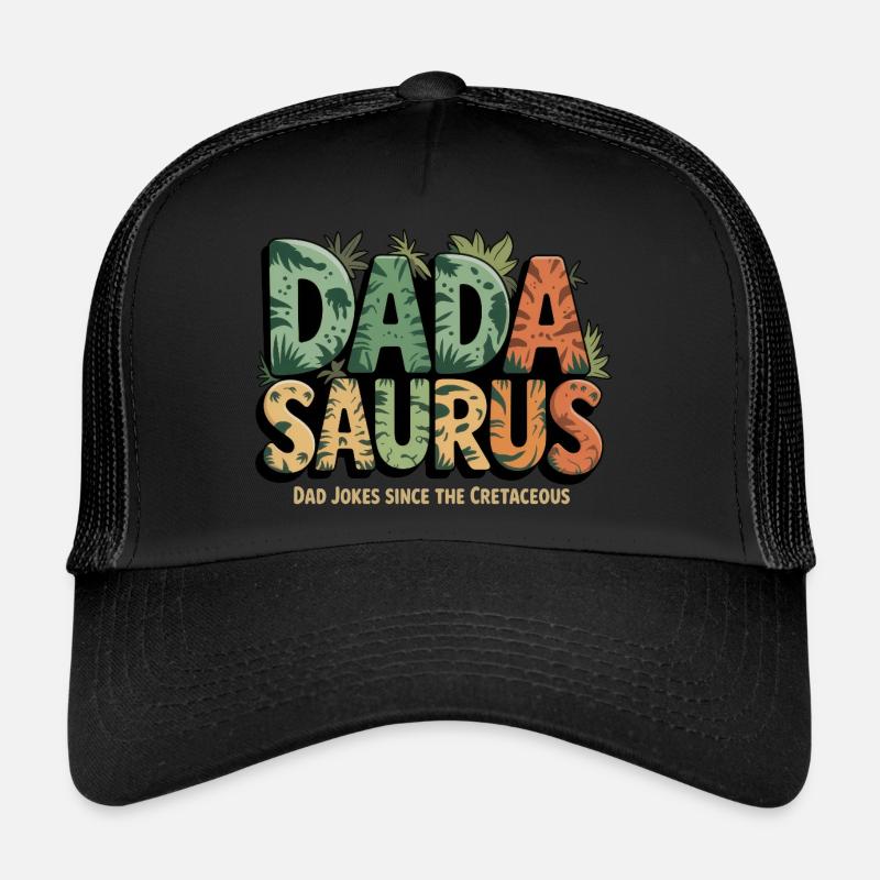 Dinosaure Papa Saurus Cadeau Papa Casquette trucker 