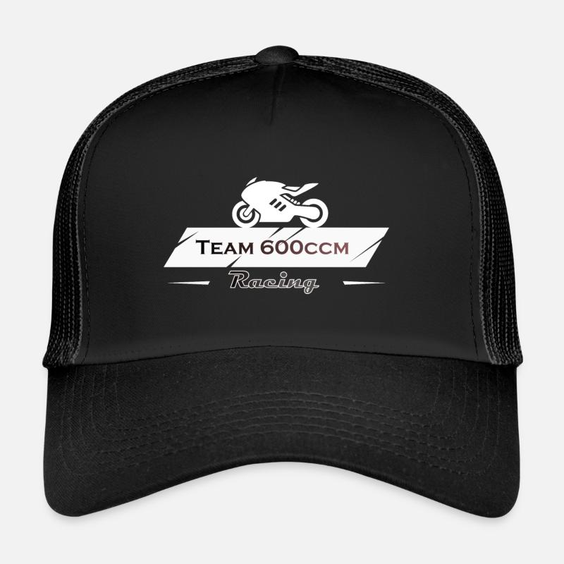 Team 600ccm Motorrad Racing Trucker Cap
