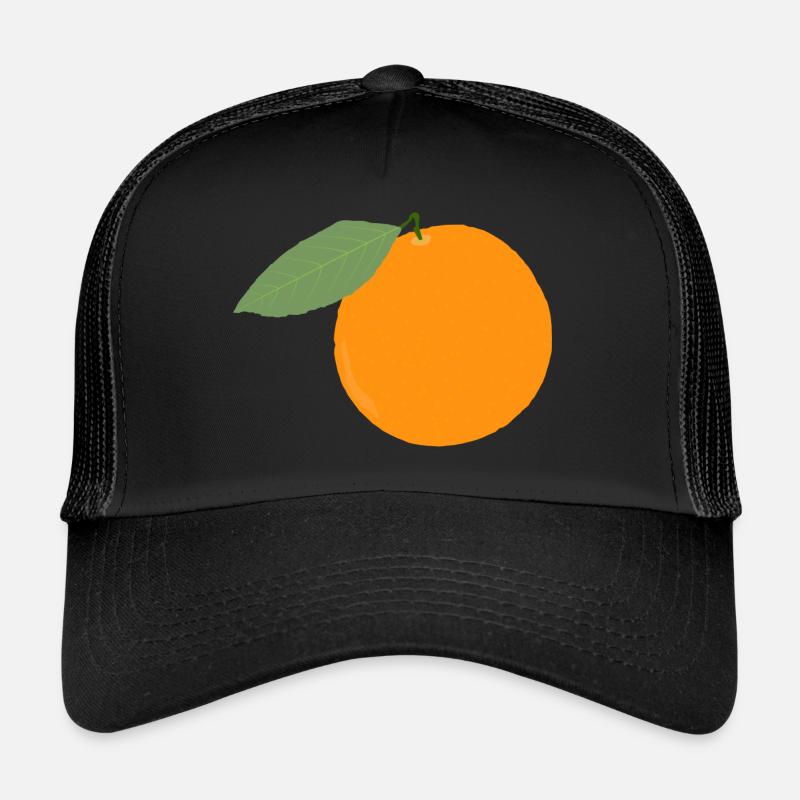 fruit fruits orange idée cadeau Casquette trucker 