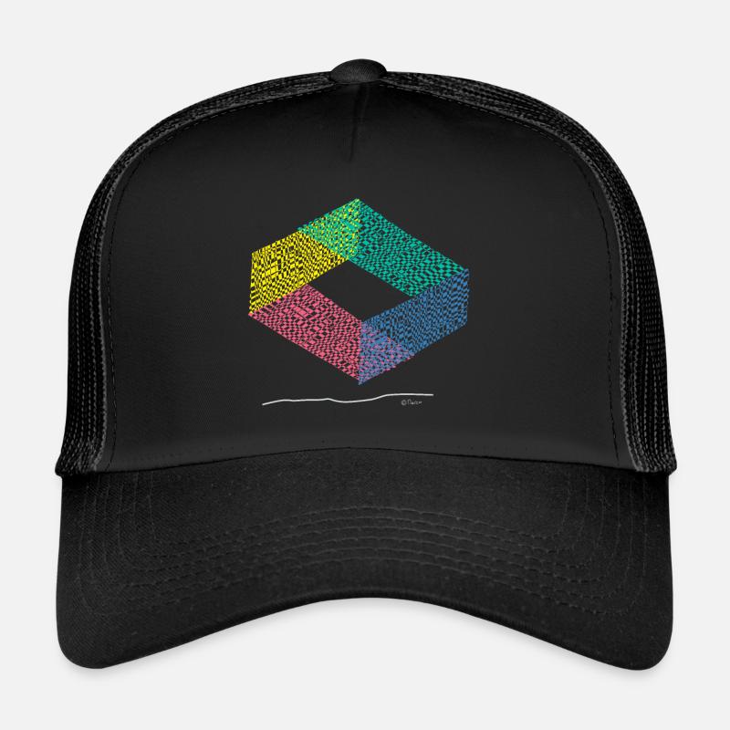 Abstract design Graffiti skater Orginal trend mode Trucker Cap