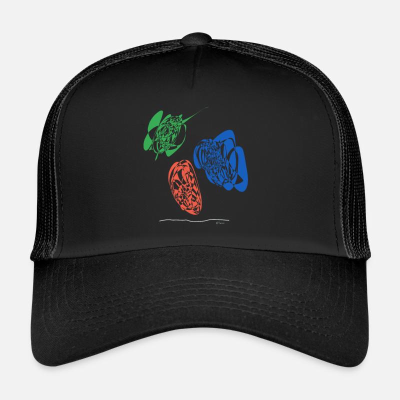 Abstract design nacho dips Trucker Cap