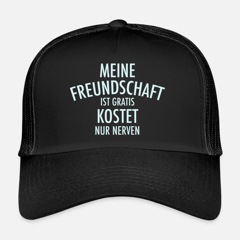 Amitié drôle disant cadeau d'ami Casquette trucker 