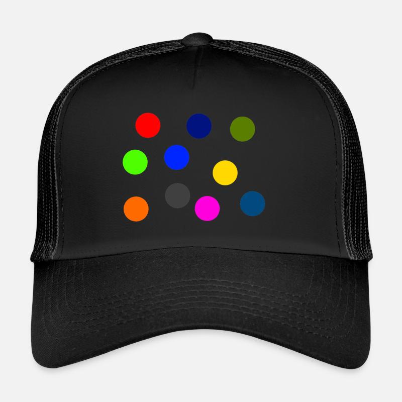 Colorful dots Trucker Cap
