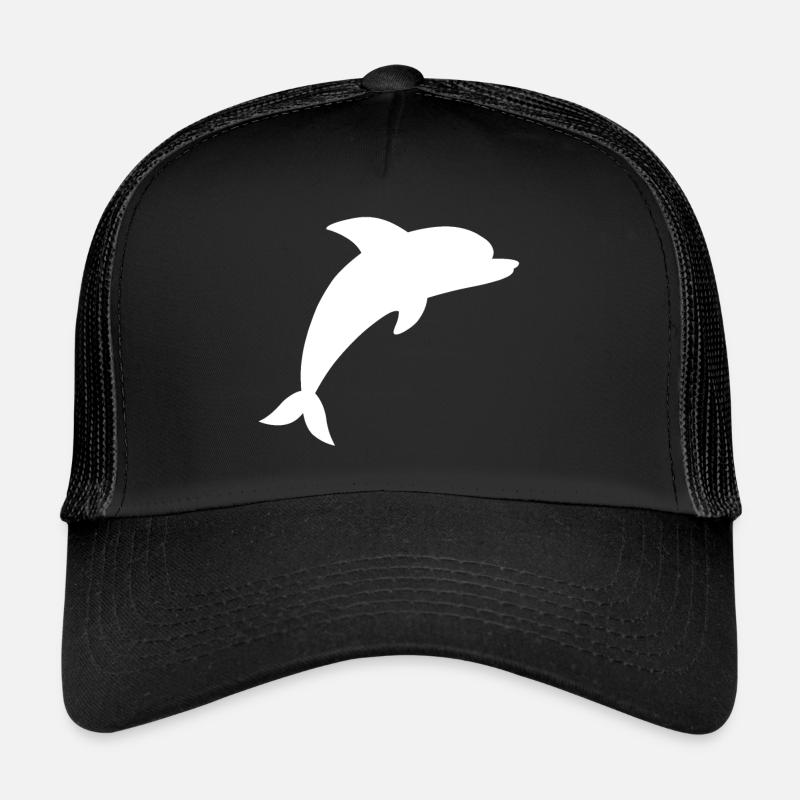 Cadeau de Delfin Blanc Casquette trucker 