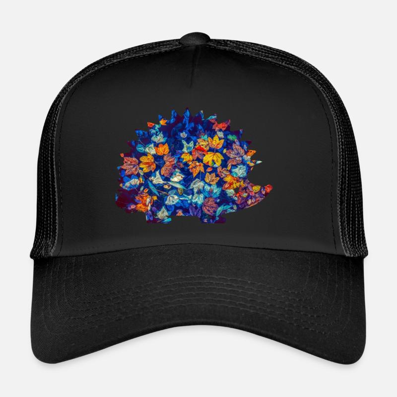 igel herbstblätter Trucker Cap