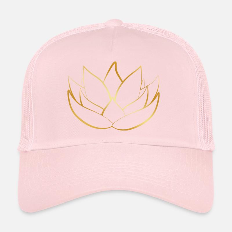 Lotus flower Trucker Cap