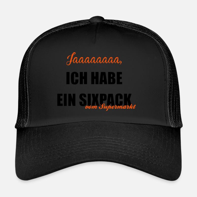 Sixpack vom Supermarkt Trucker Cap
