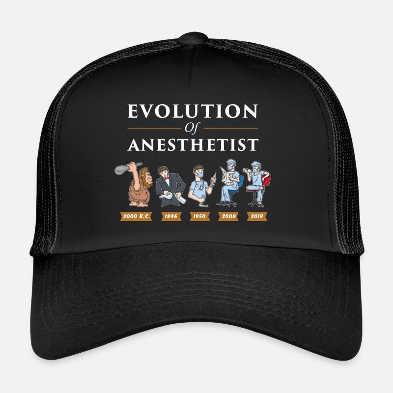 Evolution de l'anesthésiste Casquette trucker 