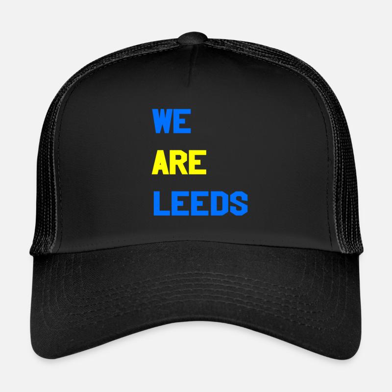 We are Leeds - Trucker Cap - black/black