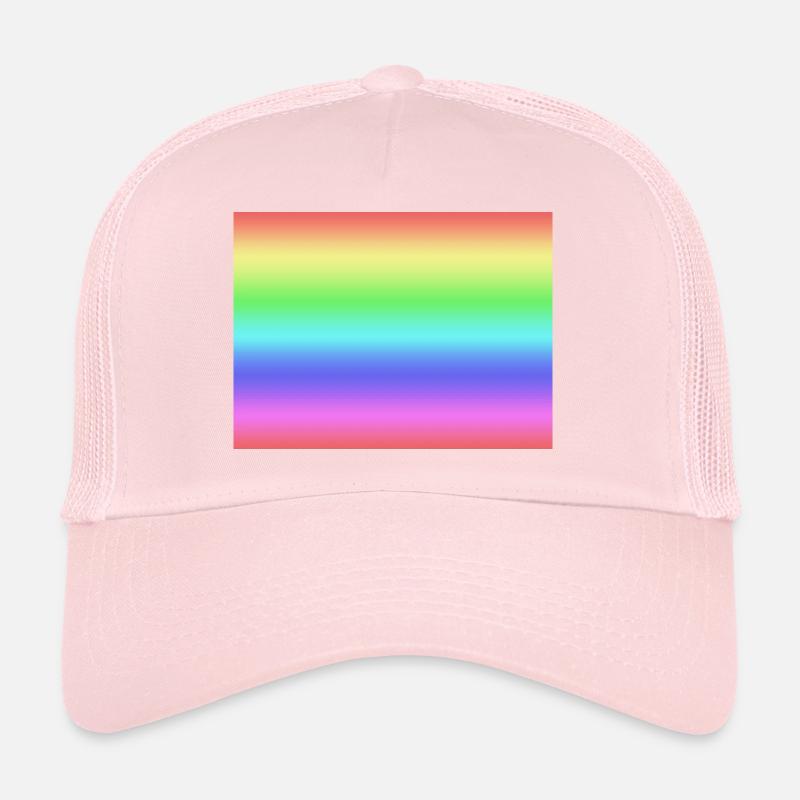 arc en ciel Casquette trucker 