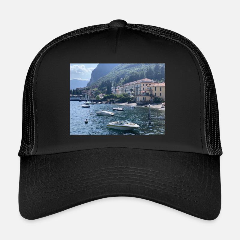 Lac Como / Côme De l’image De l’image Casquette trucker 