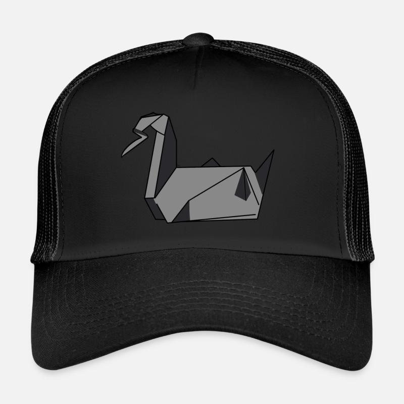 Crane - Trucker Cap - black/black