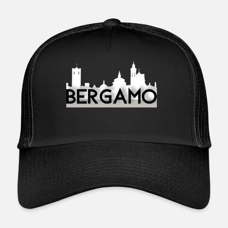 Silhouette de bergame Casquette trucker 