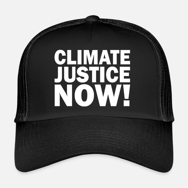 Climate justice now Casquette trucker 