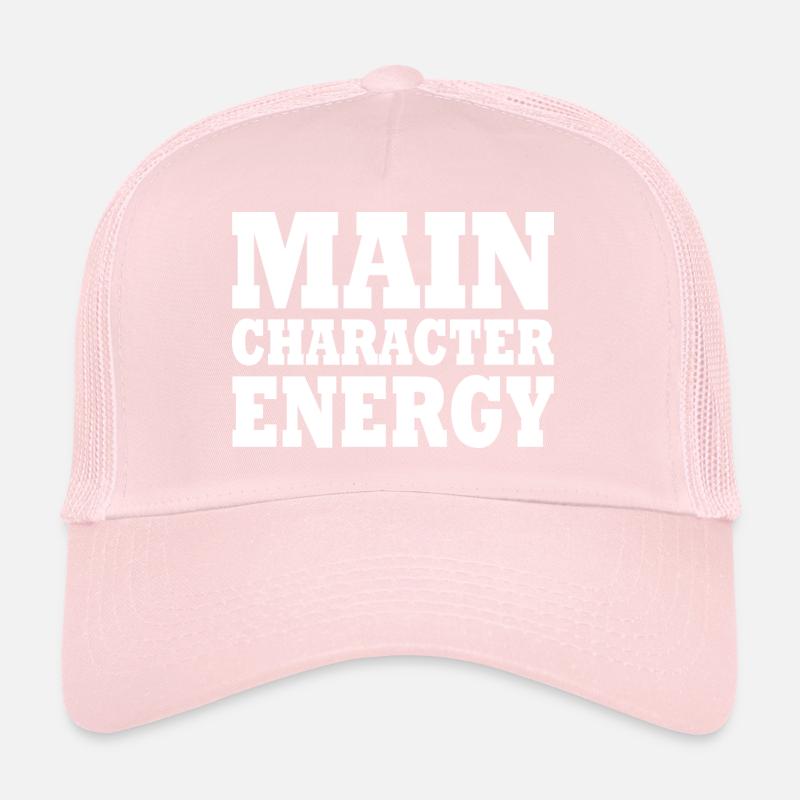 Main character energy Casquette trucker 